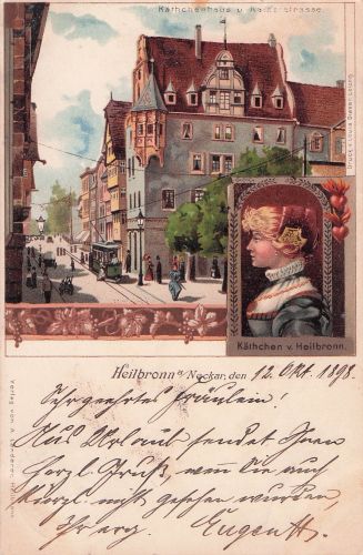 AK / Ansichtskarte Heilbronn Neckar Kaethchen v. Heilbronne Kaethchenhaus Kaiserstrasse Kat. Heilbronn