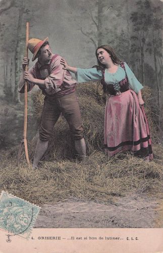 4. GRISERIE...Il est si bon de lutiner... C. L. C.