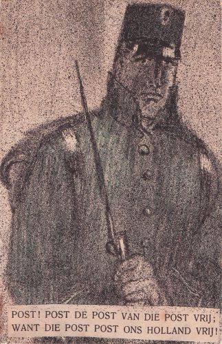 POST! POST DE POST VAN DIE POST VRIJ; WANT DIE POST POST ONS HOLLAND VRIJ!