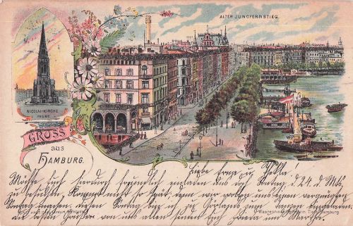 Hamburg Alter Jungfernstieg