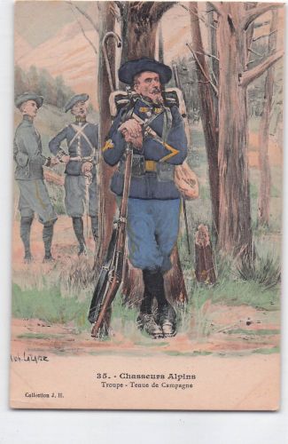 35. Chasseurs Alpins Troupe Tenue de Campagne