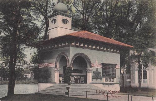 Pavillon Montenegros auf der Weltausstellung 1905 in Lüttich