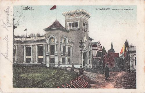 LIÉGE. EXPOSITION. PALAIS DU CANADA.