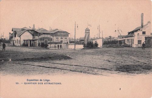 Exposition de Liége. 35. QUARTIER DES ATTRACTIONS.