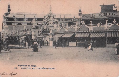 Exposition de Liége. 39. QUARTIER DE L'EXTRÊME-ORIENT.