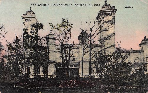 EXPOSITION UNIVERSELLE BRUXELLES 1910 Canada