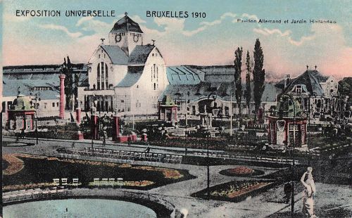 EXPOSITION UNIVERSELLE BRUXELLES 1910