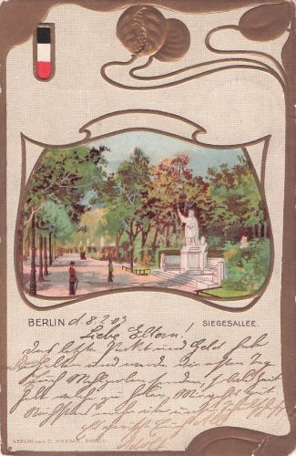 BERLIN SIEGESALLEE.