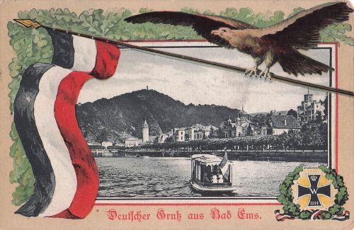 Deutscher Gruß aus Bad Ems.