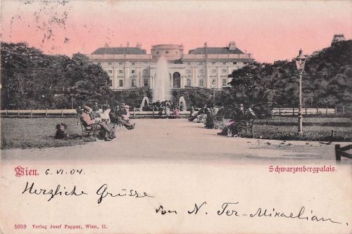 Wien. Schwarzenberg Palais.