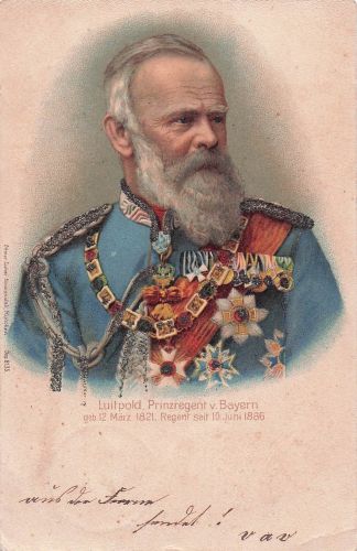 AK Prinzregent Luitpold von Bayern, 1821-1886