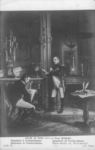NAPOLEON - Salon De Paris 1913 - Paul Schaan - Napoleon A Fontaineb