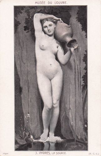 MUSÉE DU LOUVRE.J. INGRES, LA SOURCE.