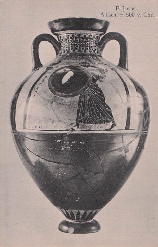 Prijsvaas. Attisch, ± 500 v. Chr.