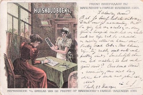 Titel: HUISHOUDBOEK (Haushaltsbuch)