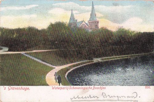 's Gravenhage. Waterpartij Scheveningsche Boschjes