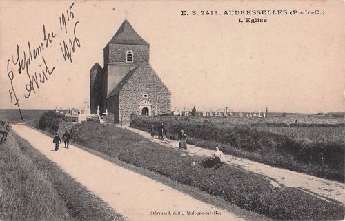 E. S. 2413, AUDRESSELLES (P-de-C.) L'Eglise
