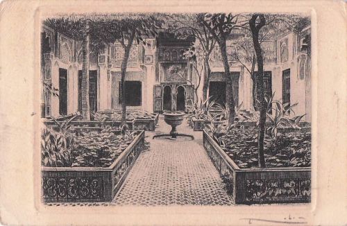 Bahia-Palast in Marrakesch, Marokko.