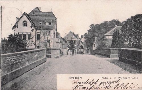 GPLADEN Partie a. d Wupperbrücke