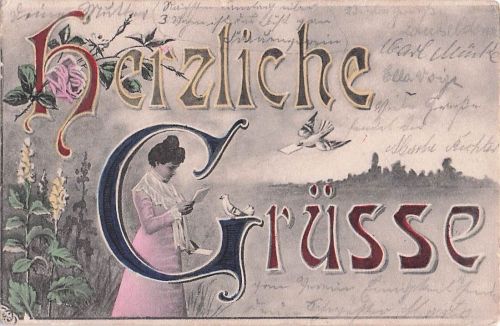 Herzliche Grüsse“.
