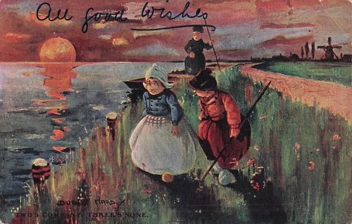 TWO'S COMPANY, THREE'S NONE.