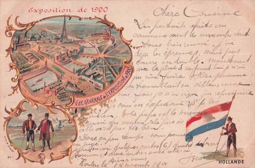 Exposition Universelle HOLLANDE 1900 Somalis / Expositions /