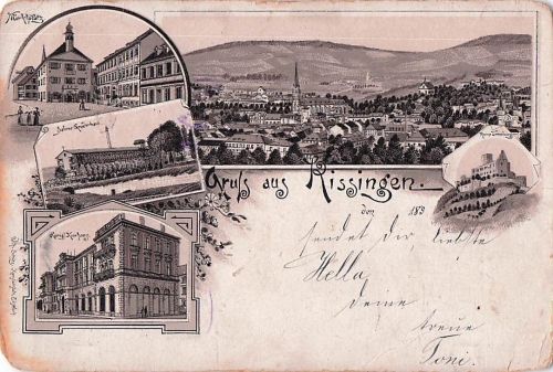 AUSTRIA - Ansichtskarten VINTAGE POSTCARD - Gruss aus Rissingen