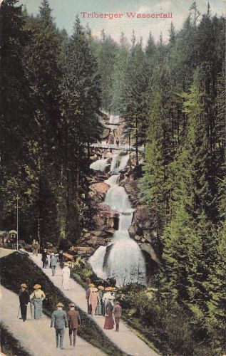 Triberg Schwarzwald Wasserfall Kat. Triberg im Schwarzwald