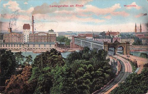 Ludwigshafen am Rhein Walzmühle.