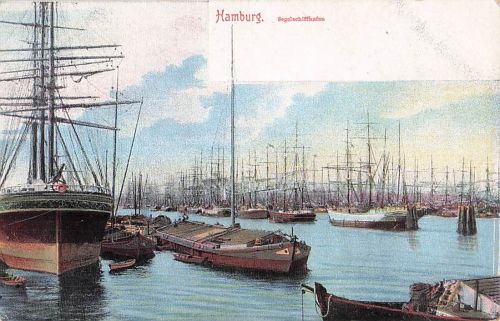 Hamburg. Segelschiffhafen