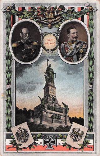 Deutsche Militärherrscher-Postkarte (1883–1908) – 25 Jahre