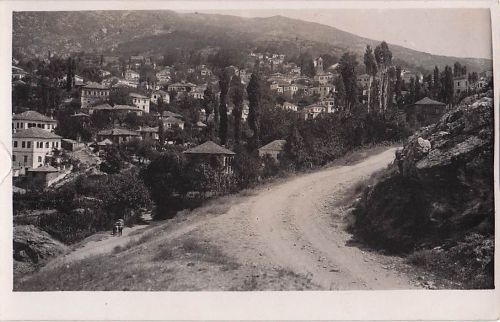 Panorama der Stadt Veles in Nordmazedonien