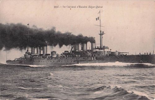 3956. Le Cuirassé d'Escadre Edgar-Quinet