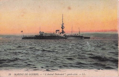 32 MARINE DE GUERRE. - "L'Amiral Trehouard", garde-côtes - LL.