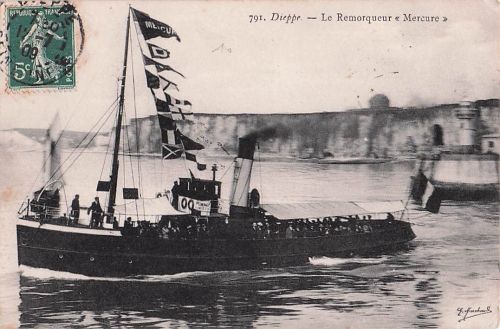 791. Dieppe. - Le Remorqueur << Mercure >>>