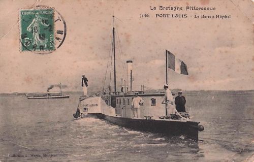 La Bretagne Pittoresque 5146 PORT LOUIS. Le Bateau-Hopital