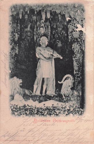 Salzburg Oesterreich Lustschloss Hellbrunn Orpheusgrotte