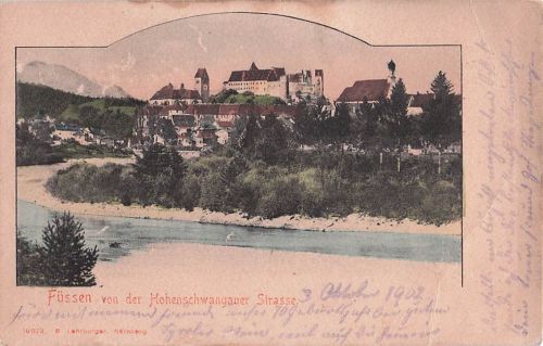 Füssen von der Hohenschwangauer Strasse.
