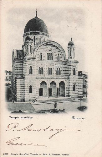 JUDAICA - Italy - FIRENZE - The Israelite Temple - Synagogue