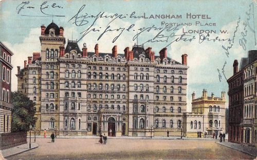 ENGLAND - London - Das Langham Hotel - Von Portland Place