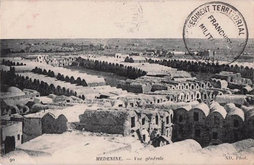 MEDENINE. Vue générale. -