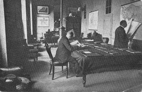 Bibliothekskommission Stempel: Paris, den 18. März 1929.