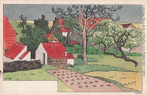 Künstler Amédée Ernest Lynen Künstler Top-Zustand“