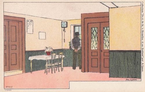 Künstler Amédée Ernest Lynen Künstler Top-Zustand“