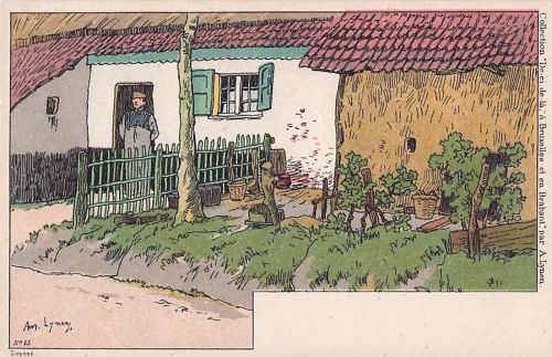 Künstler Amédée Ernest Lynen Künstler Top-Zustand“