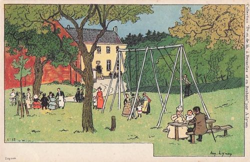 Künstler Amédée Ernest Lynen Künstler Top-Zustand“