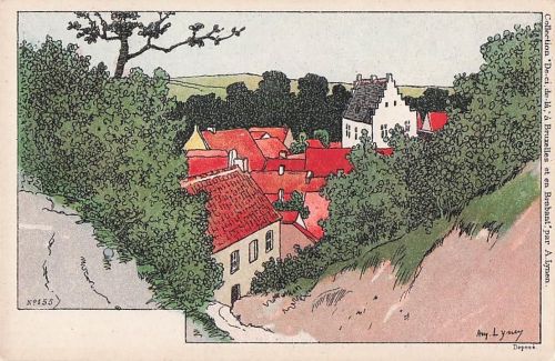 Künstler Amédée Ernest Lynen Künstler Top-Zustand“