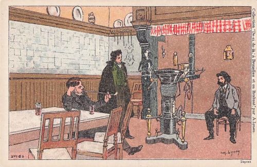 Künstler Amédée Ernest Lynen Künstler Top-Zustand“