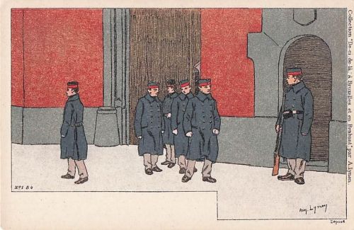 Künstler Amédée Ernest Lynen Top-Zustand“