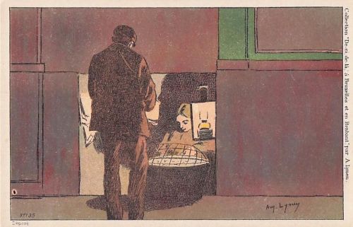 Künstler Amédée Ernest Lynen Top-Zustand“